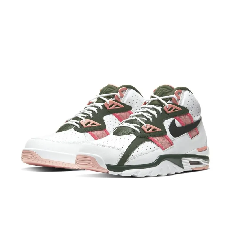 Nike Air Trainer SC High White Pink Green (CU6672-100)