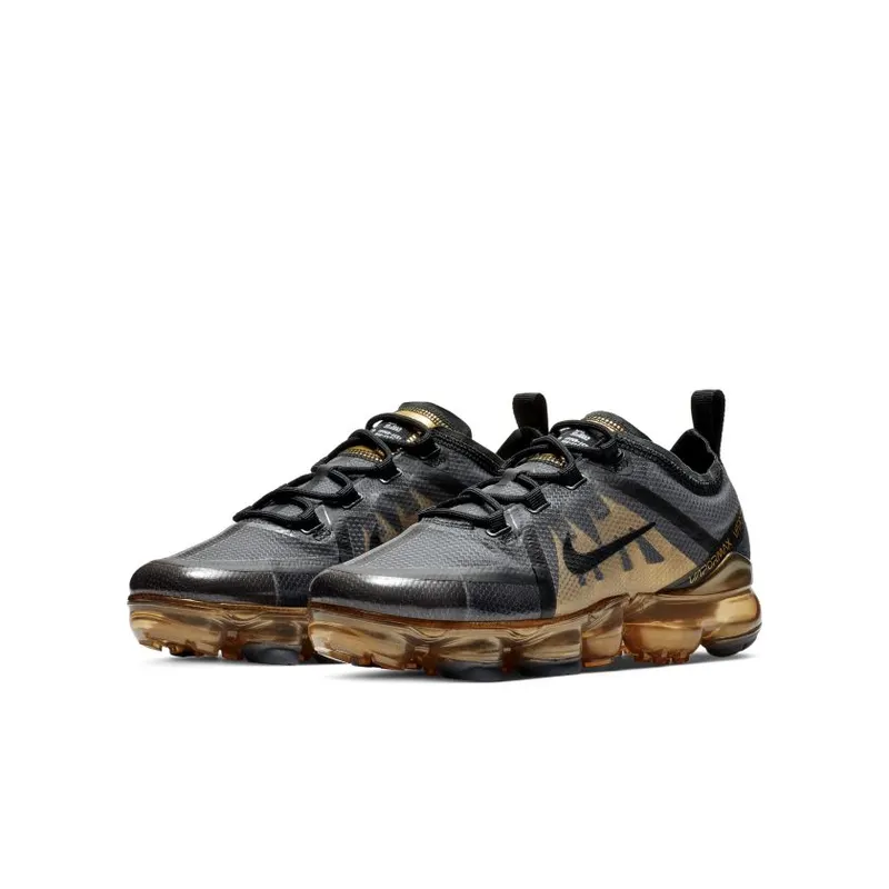 Nike Air VaporMax 2019 Black Metallic Gold (GS) (AJ2616-004)