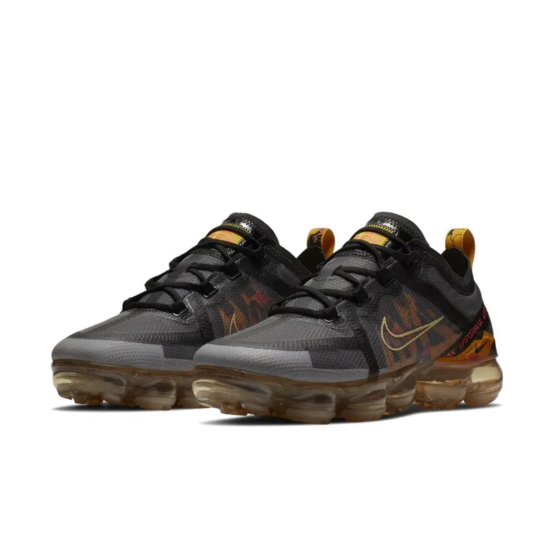 Nike Air VaporMax 2019 Floral Black University Gold (Women’s) (CD7094-002)