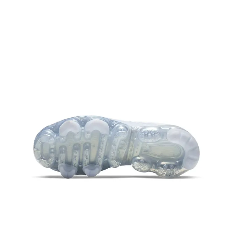 Nike Air VaporMax 2019 White Metallic Silver (GS) (AJ2617-100)