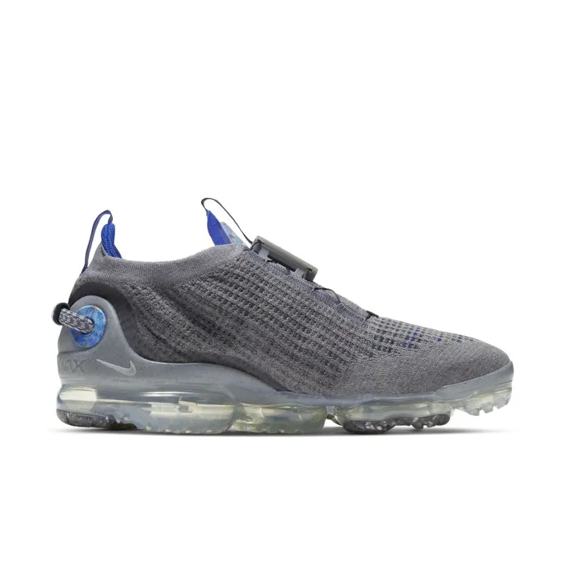 Nike Air VaporMax 2020 Flyknit Particle Grey Dark Obsidian Racer Blue (CW1765-002)
