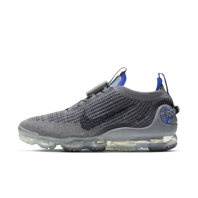 Nike Air VaporMax 2020 Flyknit Particle Grey Dark Obsidian Racer Blue (CW1765-002)