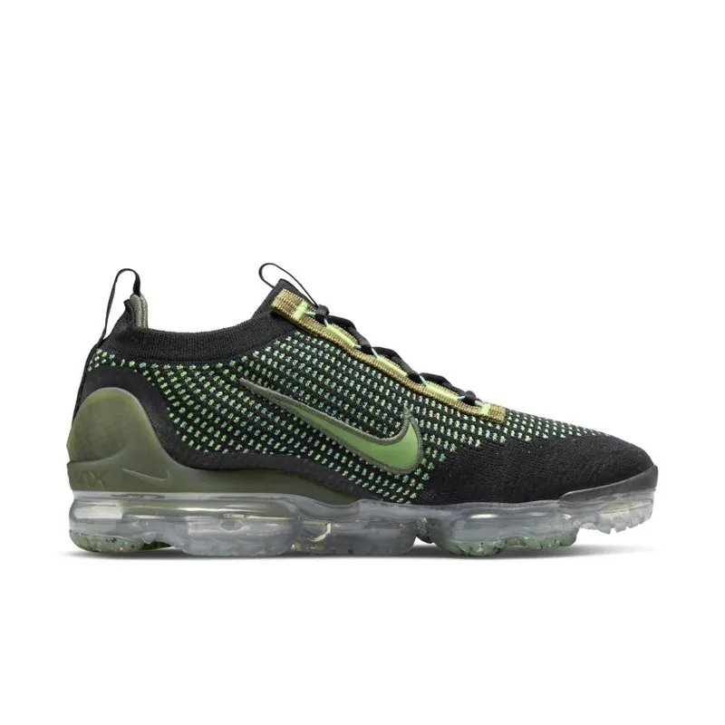 Nike Air VaporMax 2021 FK Black Chlorophyll Cargo Khaki (DQ7640-001)