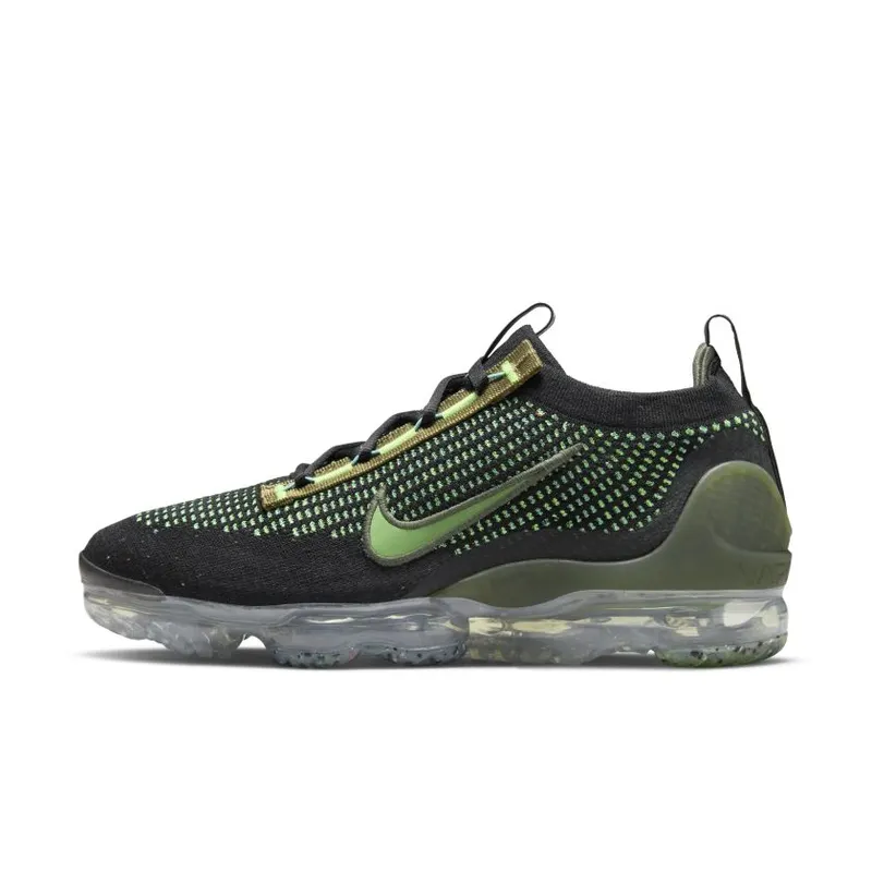 Nike Air VaporMax 2021 FK Black Chlorophyll Cargo Khaki (DQ7640-001)