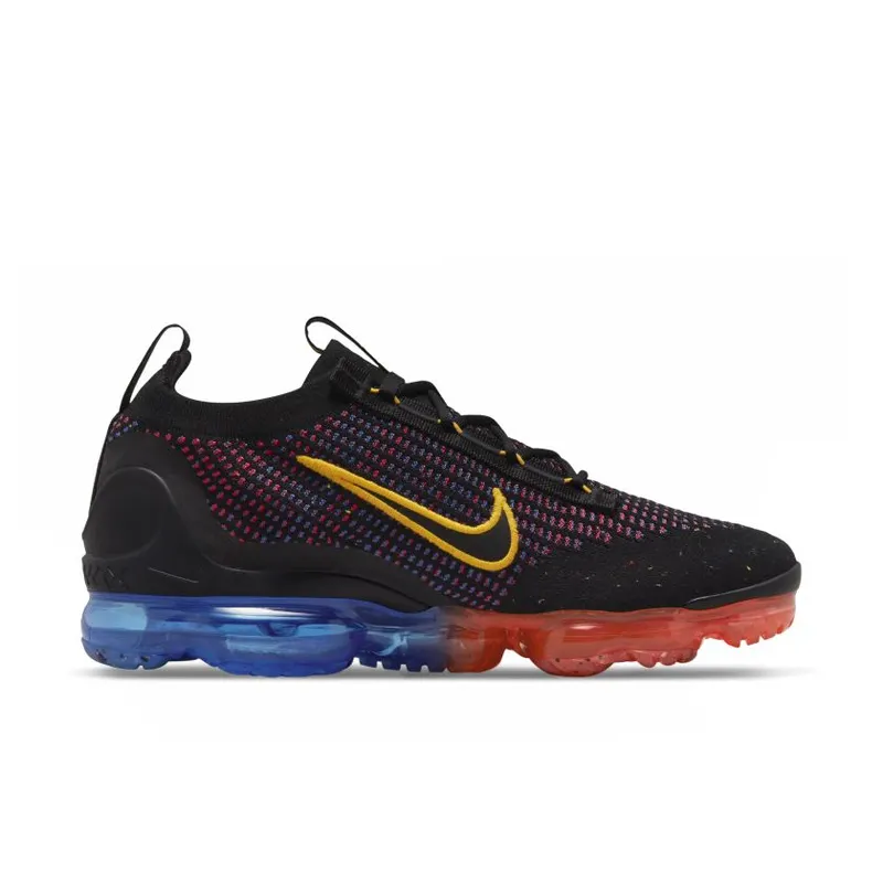 Nike Air VaporMax 2021 FK Black Photo Blue Crimson Gold (DV2118-001)