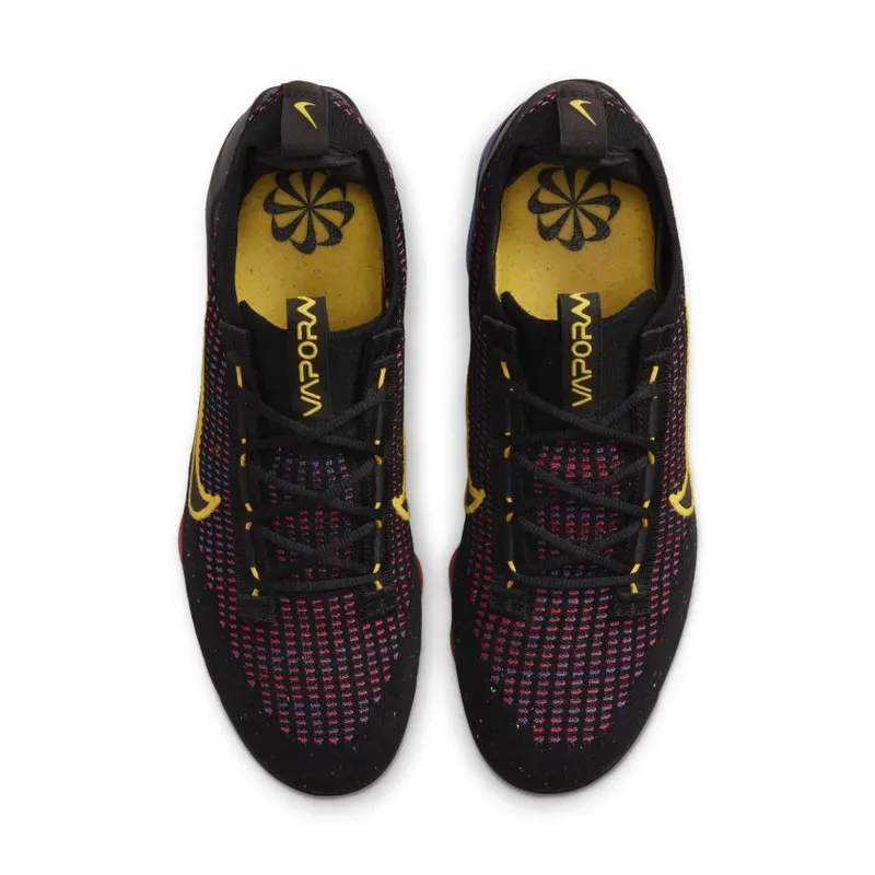 Nike Air VaporMax 2021 FK Black Photo Blue Crimson Gold (DV2118-001)