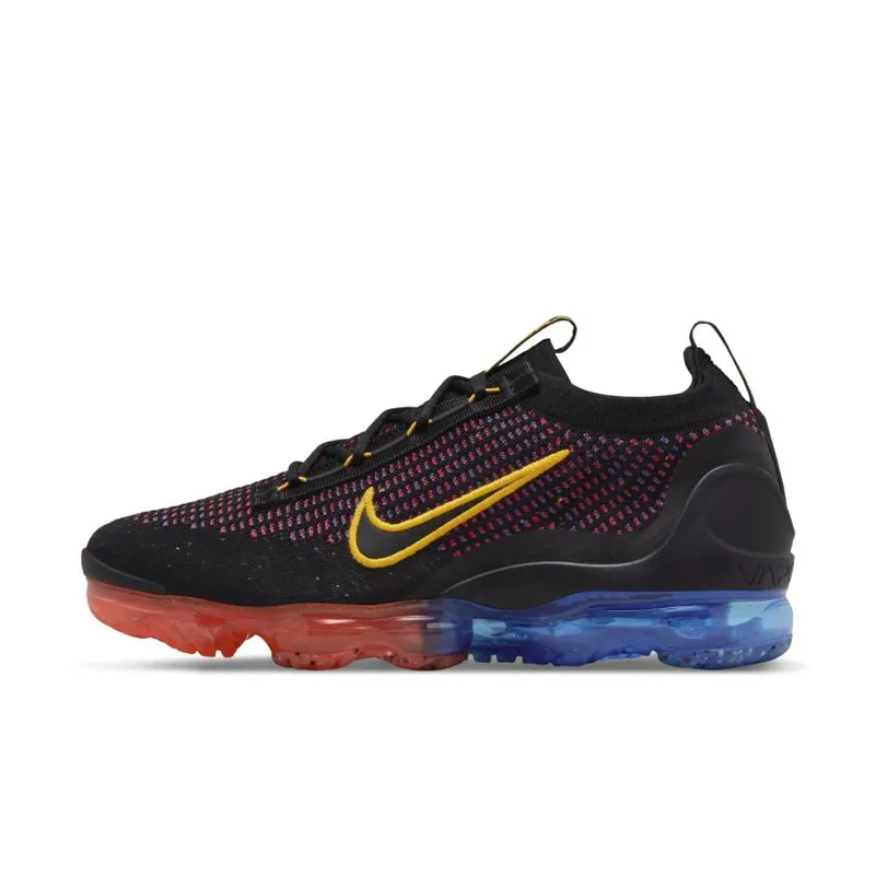 Nike Air VaporMax 2021 FK Black Photo Blue Crimson Gold (DV2118-001)