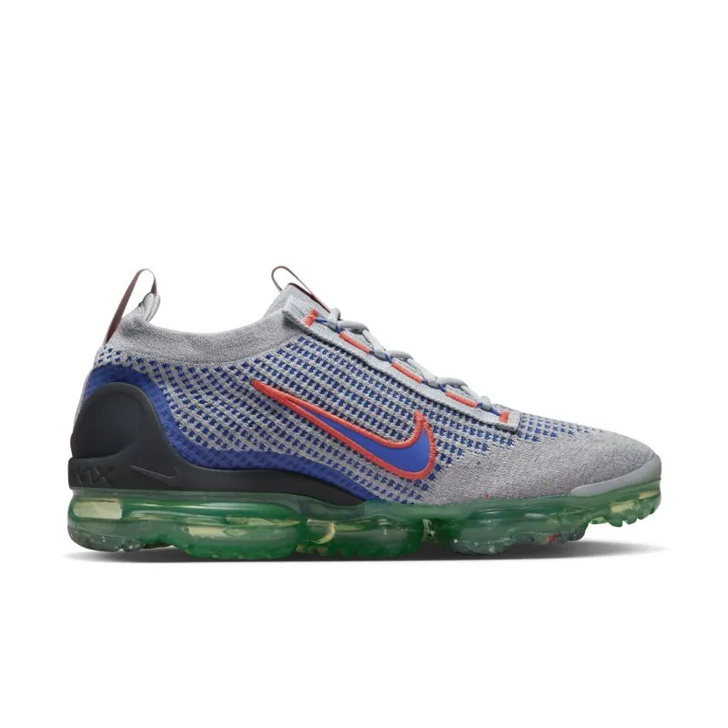 Nike Air VaporMax 2021 Flyknit Wolf Grey Medium Blue (DQ3974-001)