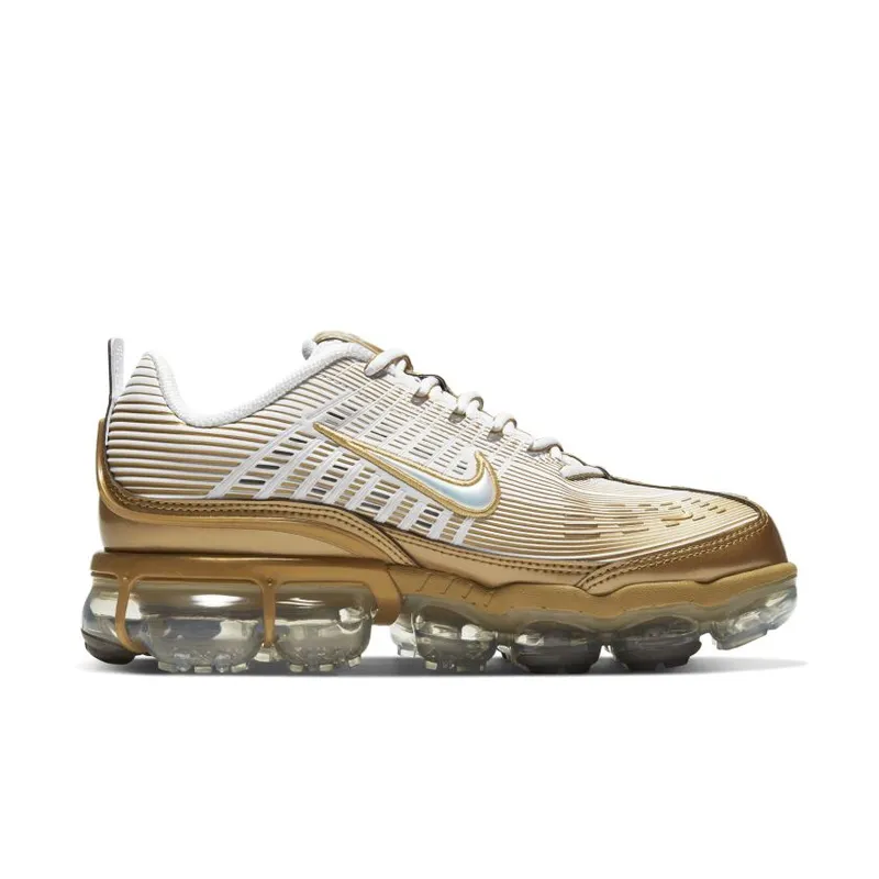 Nike Air VaporMax 360 White Metallic Gold (Women’s) (CK9670-101)