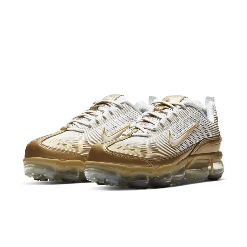 Nike Air VaporMax 360 White Metallic Gold (Women’s) (CK9670-101)