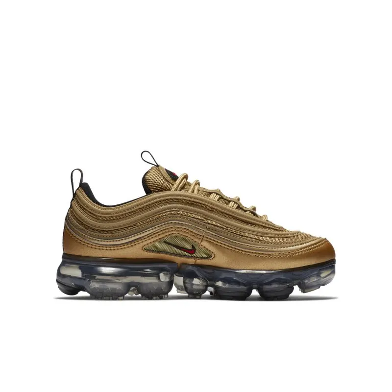 Nike Air VaporMax 97 Metallic Gold (GS) (AQ2657-700)