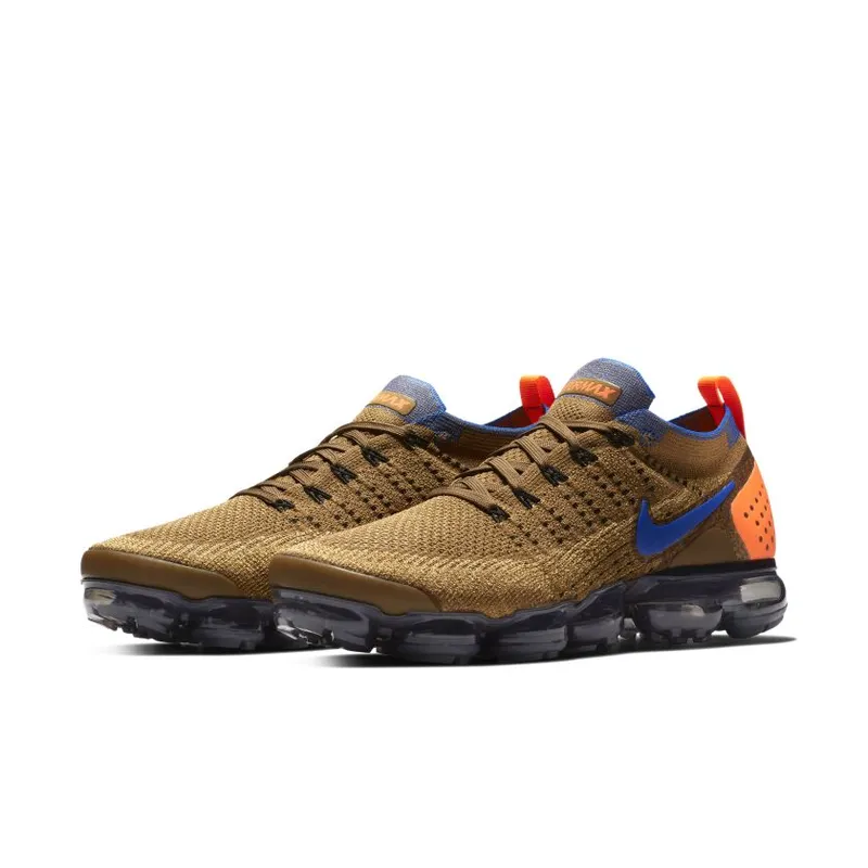 Nike Air VaporMax Flyknit 2 Golden Beige Racer Blue (942842-203)