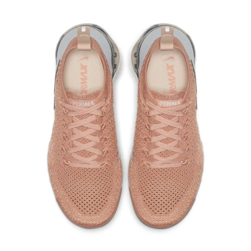 Nike Air VaporMax Flyknit 2 Rose Gold (Women’s) (942843-602)