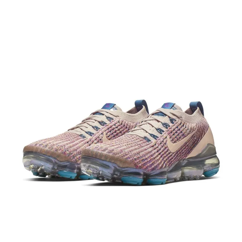 Nike Air VaporMax Flyknit 3 Desert Sand Vivid Purple (Women’s) (AJ6910-007)