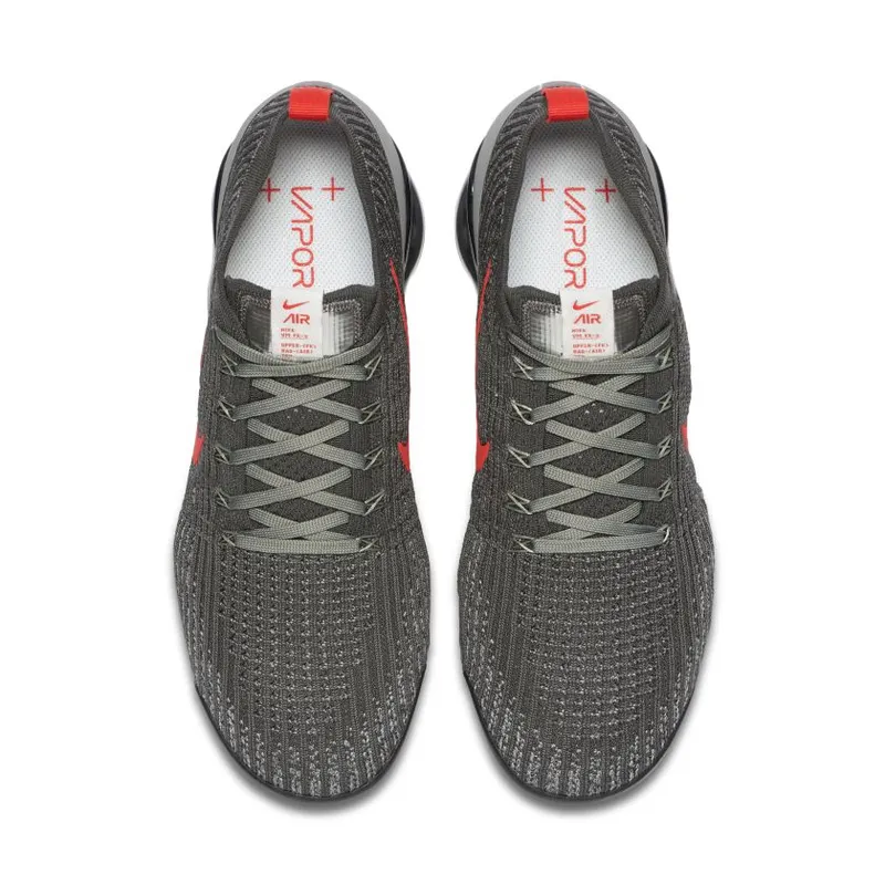 Nike Air VaporMax Flyknit 3 Grey Track Red (CT1270-001)