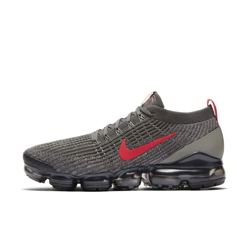 Nike Air VaporMax Flyknit 3 Grey Track Red (CT1270-001)