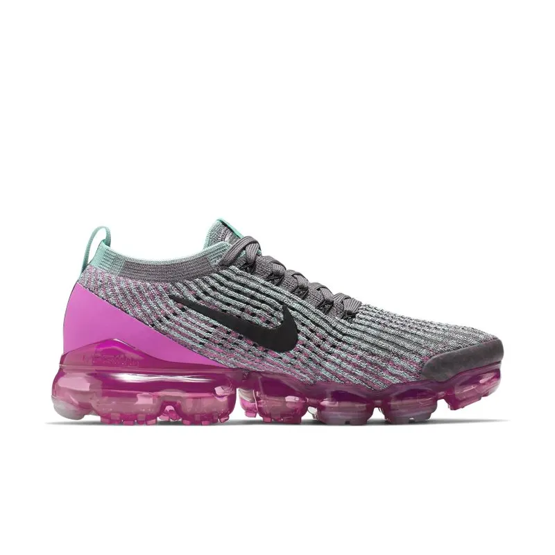 Nike Air VaporMax Flyknit 3 Gunsmoke Fuchsia (Women’s) (CI7577-001)