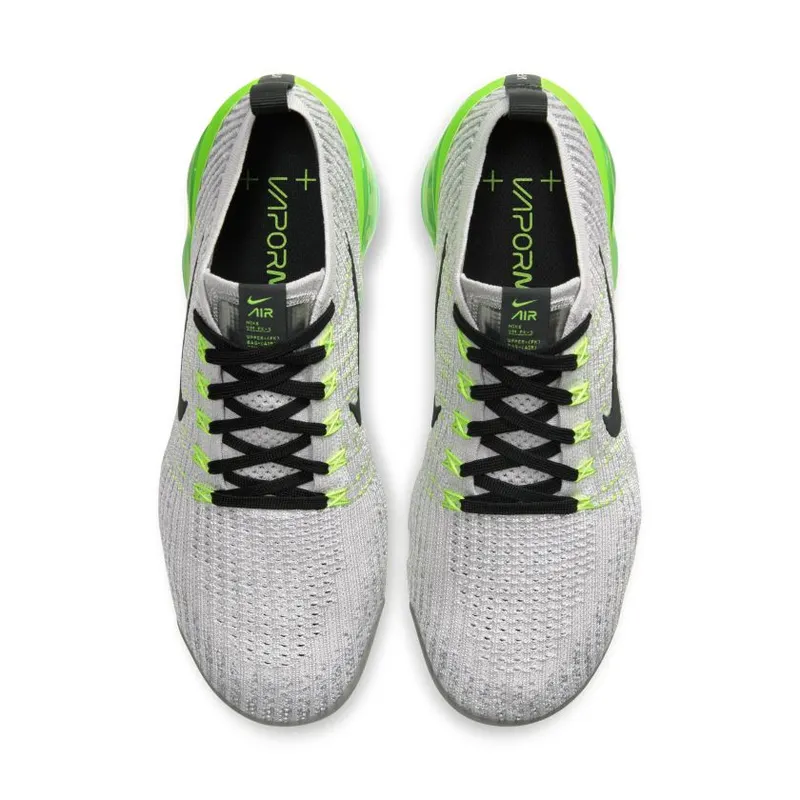 Nike Air VaporMax Flyknit 3 Vast Grey Electric Green (AJ6900-011)