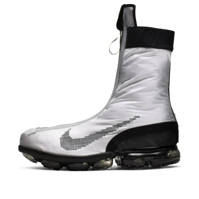 Nike Air VaporMax Flyknit Gator ISPA Metallic Silver (AR8557-001)
