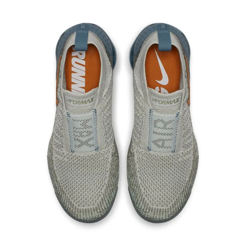 Nike Air VaporMax Moc 2 Light Silver Campfire Orange Celestial Teal (Women’s) (AJ6599-005)