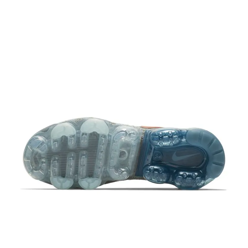 Nike Air VaporMax Moc 2 Light Silver Campfire Orange Celestial Teal (Women’s) (AJ6599-005)