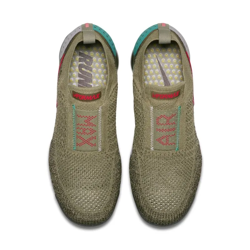 Nike Air VaporMax Moc 2 Neutral Olive Habanero Red (AH7006-200)