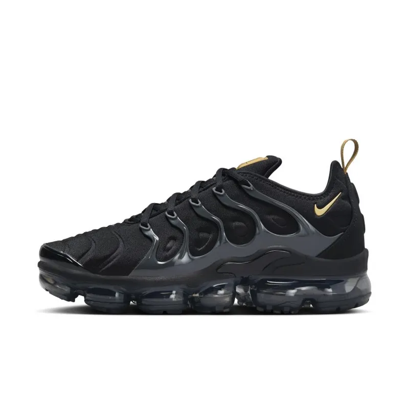 Nike Air VaporMax Plus Black Metallic Gold Anthracite (BQ5068-001)