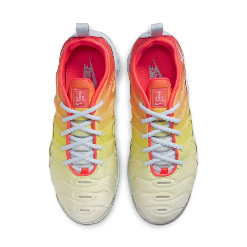 Nike Air VaporMax Plus Opti Yellow Laser Crimson (Women’s) (CW5593-400)