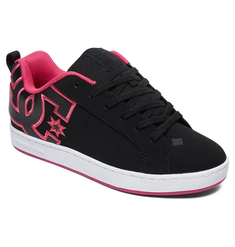 DC Shoes Court Graffik black/pink stencil (300678-KPS)