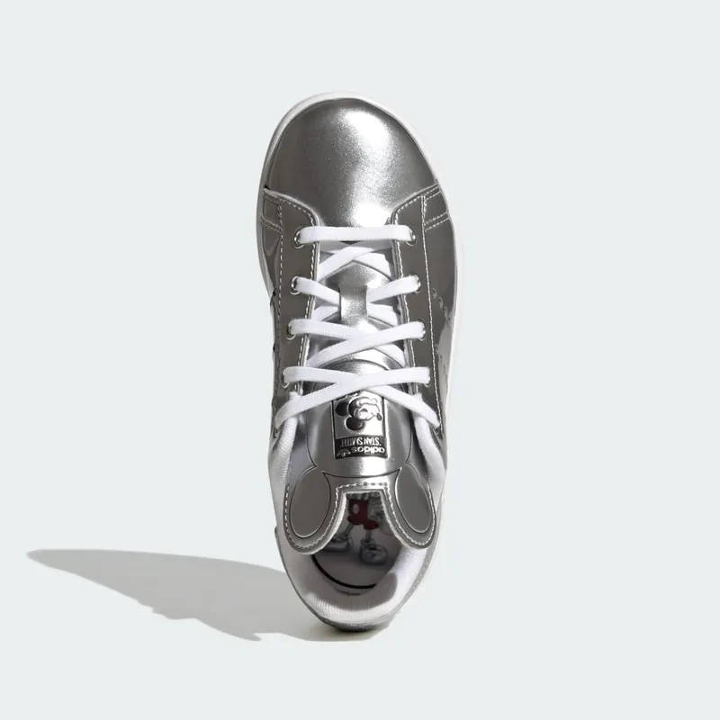 adidas adidas Originals x Disney Mickey Stan Smith Kids Silver Metallic / Core Black / Cloud White (ID7185)