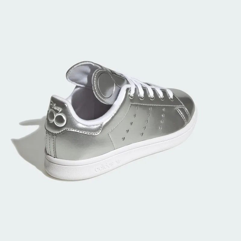 adidas adidas Originals x Disney Mickey Stan Smith Kids Silver Metallic / Core Black / Cloud White (ID7185)