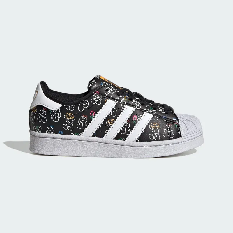 adidas adidas Originals x James Jarvis Superstar Kids Core Black / Cloud White / Crew Yellow (ID7183)