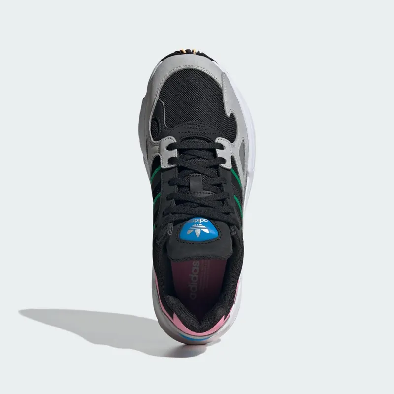 adidas Falcon Core Black / Green / Grey Two (IE0571)