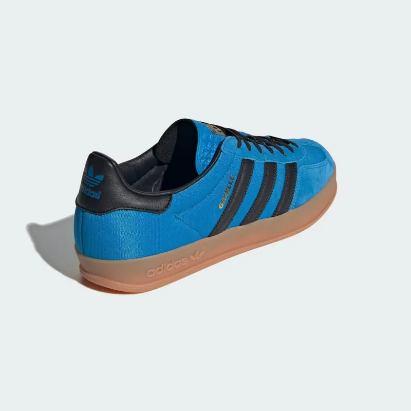 adidas Gazelle Indoor Bright Blue / Core Black / Gum (IG4998)