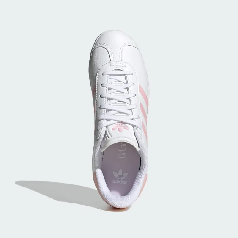 adidas Gazelle Kids Cloud White / Clear Pink / Silver Metallic (GX1649)