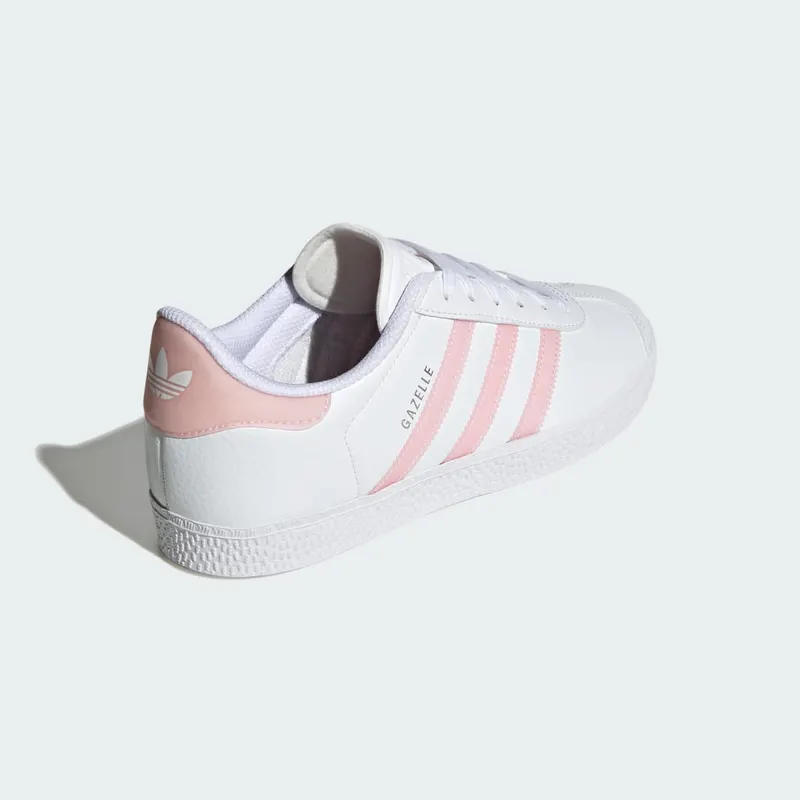 adidas Gazelle Kids Cloud White / Clear Pink / Silver Metallic (GX1649)