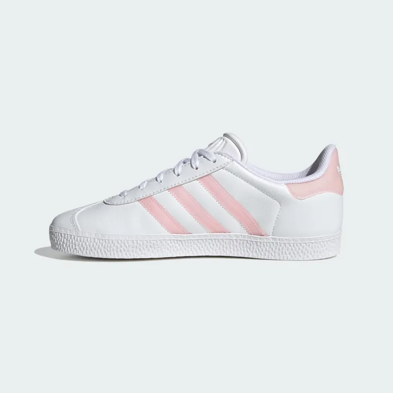 adidas Gazelle Kids Cloud White / Clear Pink / Silver Metallic (GX1649)