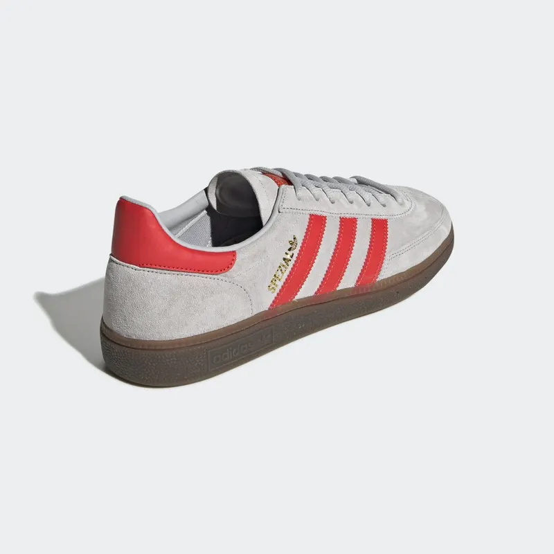 adidas Handball Spezial Grey Two / Hi-Res Red / Gold Metallic (EF5747)