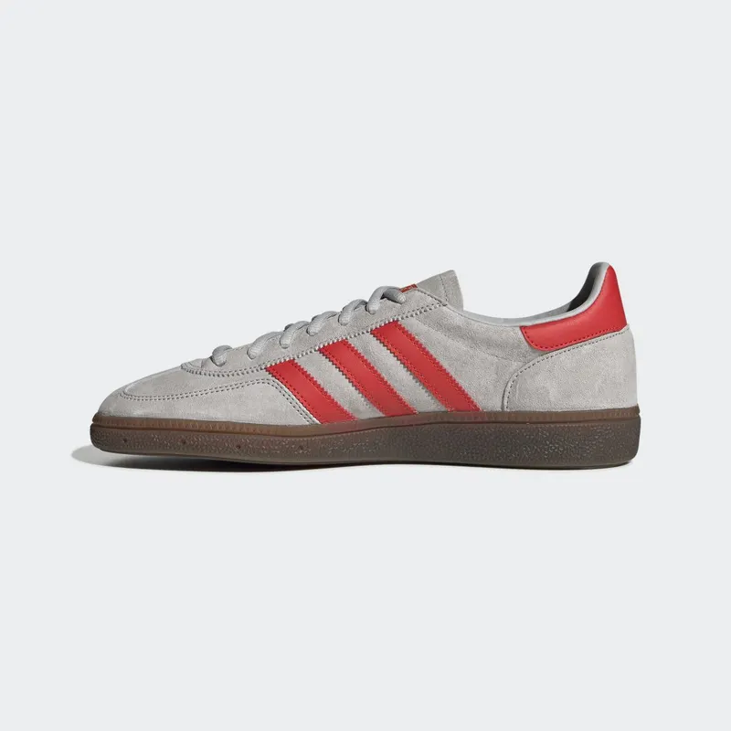 adidas Handball Spezial Grey Two / Hi-Res Red / Gold Metallic (EF5747)