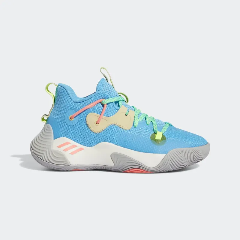 adidas Harden Stepback 3 Sky Rush / Acid Red / Core White (GY8645)