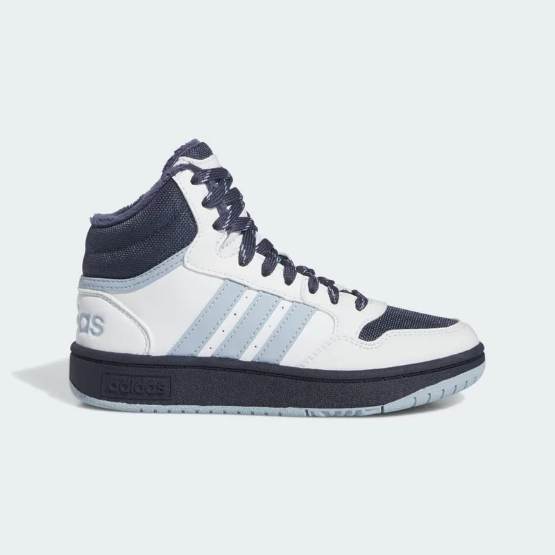 adidas Hoops Mid 3.0 Kids Cloud White / Shadow Navy / Wonder Blue (IF7737)