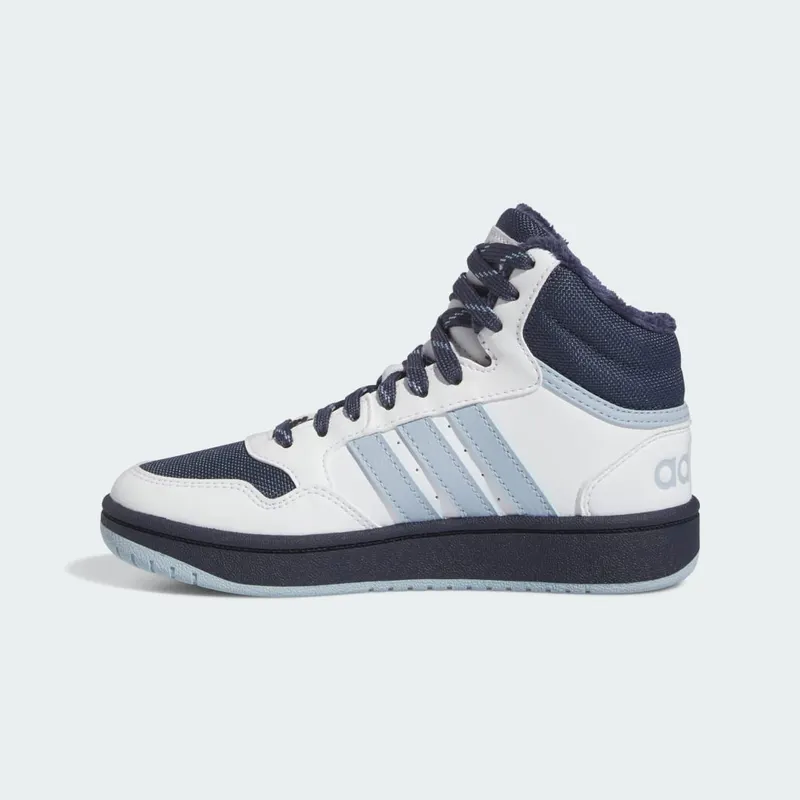 adidas Hoops Mid 3.0 Kids Cloud White / Shadow Navy / Wonder Blue (IF7737)