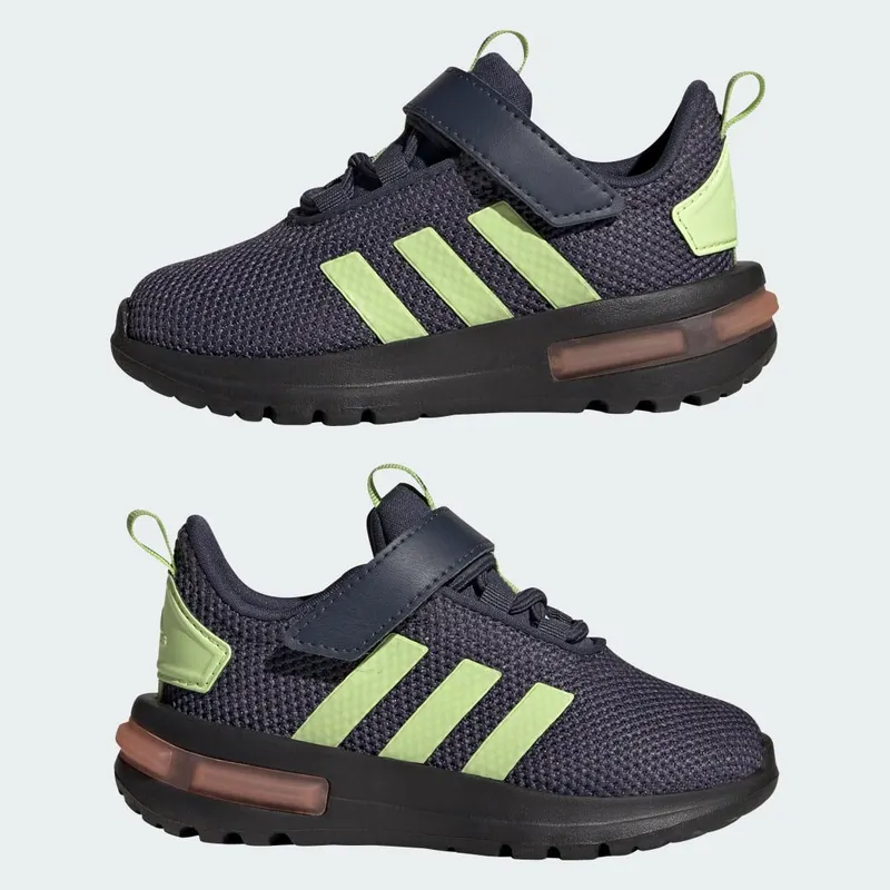 adidas Racer TR23 Kids Shadow Navy / Pulse Lime / Core Black (IG4914)