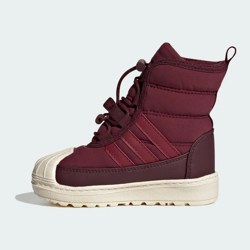 adidas Superstar 360 Laarzen Kids Maroon / Collegiate Burgundy / Wonder White (ID8344)