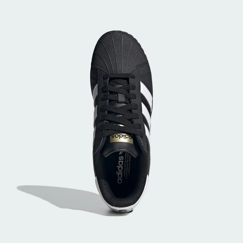 adidas Superstar XLG Core Black / Cloud White / Gold Metallic (IG9777)