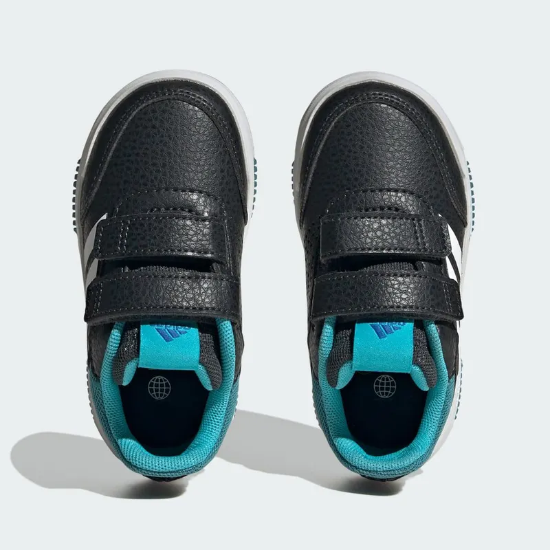 adidas Tensaur met Klittenband Carbon / Cloud White / Arctic Fusion (ID2310)