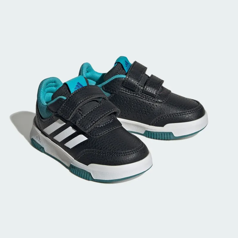 adidas Tensaur met Klittenband Carbon / Cloud White / Arctic Fusion (ID2310)