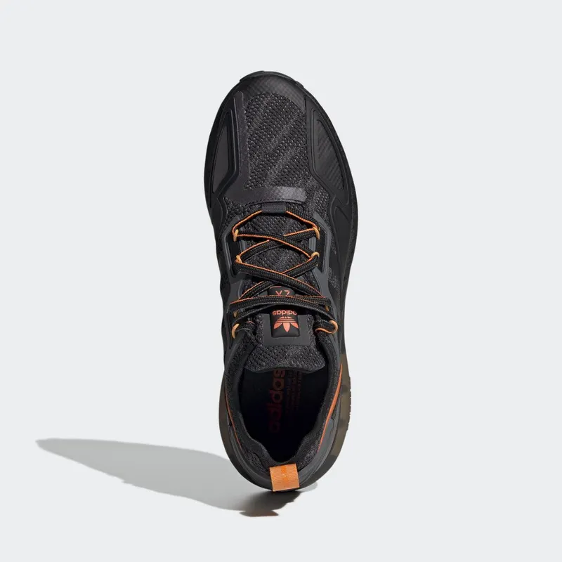 adidas ZX 2K Boost Shoes Core Black / Core Black / True Orange (GY3547)