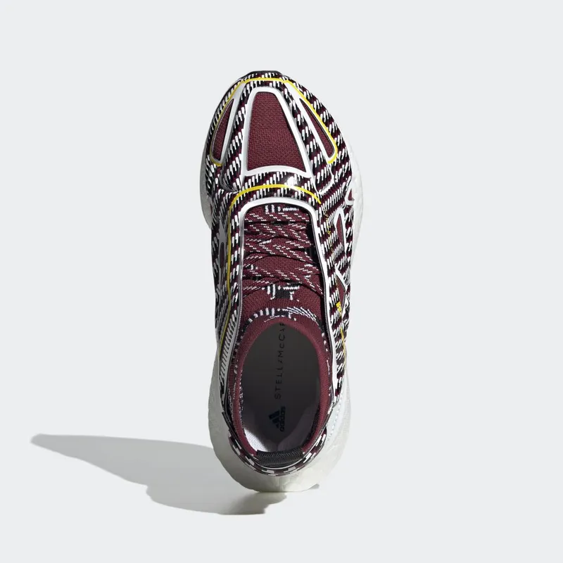 adidas adidas by Stella McCartney Ultraboost 22 Elevated Collegiate Burgundy / Cloud White / Yellow (GY4415)