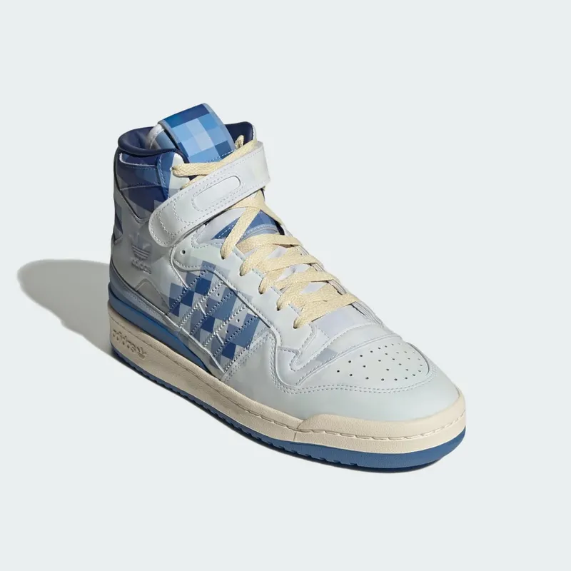 adidas Forum 84 High Closer Look Off White / Trace Royal / Cloud White (ID7440)